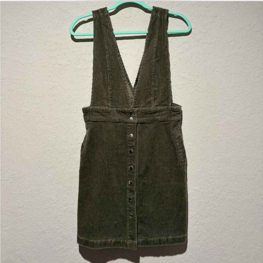 Forever 21 Olive Corduroy Jumper